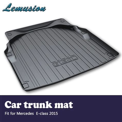 1set Car Cargo Rear Trunk Mat For Mercedes Benz E Class W212 2015 Boot Liner Tray Styling