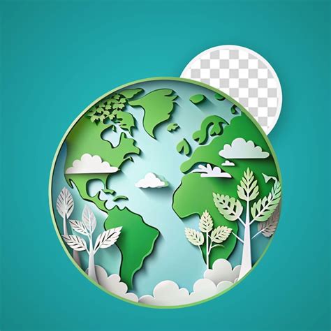 Premium Psd D Rendering Low Poly Earth Globe Illustration