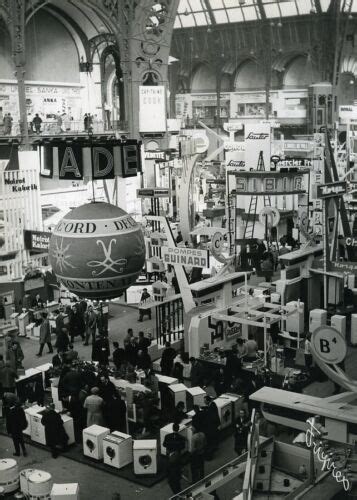 France Paris Salon Des Arts Menagers Exhibit Grand Palais Old Photo