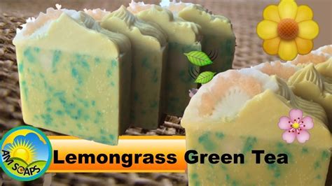 Lemongrass Green Tea Cold Process Soap Making And Cutting Youtube