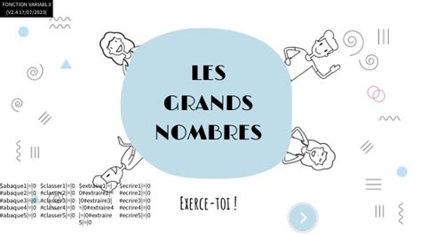 Grands Nombres Exercices