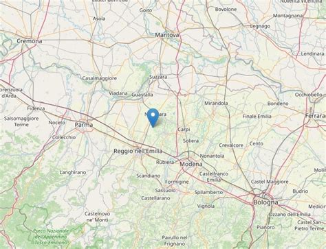 Piccola Scossa Di Terremoto In Provincia Di Reggio Emilia Bpp Meteo