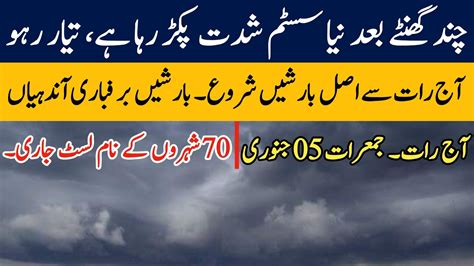 Tonight Stormy Rains Hails And Snow Starting In Many Cities Of Pakistan