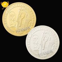 Купить Древний Египет Сфинкс и Фараон памятная монета Семь чудес мира ...