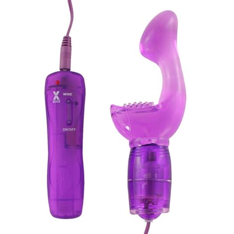 Dual Stimulator Vibrating Personal Massager With Handheld Controller