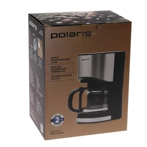 Кофеварки Polaris (Поларис) - ассортимент капельных, рожковых ...