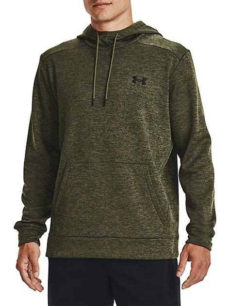 Under Armour Logo-Print Fleece Twist Hoodie - Mens | TheBay