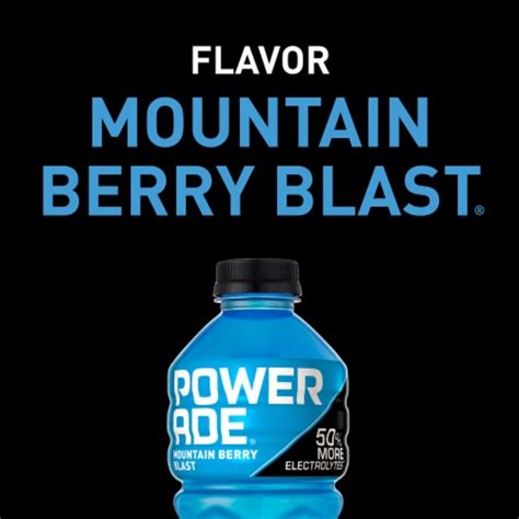 Powerade® Blue Blueberry Sports Drink Bottle, 28 fl oz - King Soopers