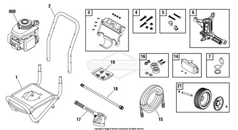 Briggs And Stratton Power Products 020344 1 2 500 PSI Troy Bilt Parts