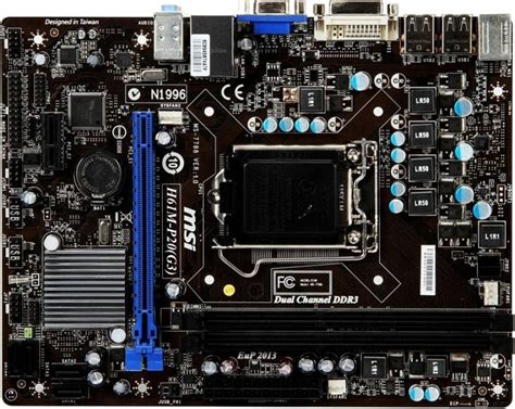 Msi H61m P20 G3 Motherboard Msi