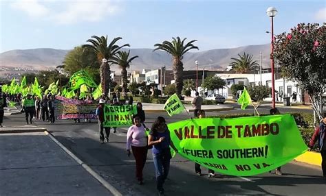 Juicio Oral Contra Dirigentes Del Valle De Tambo Se Inicia En Medio De