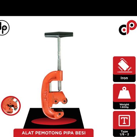 Jual Alat Pemotong Pipa Besi Heavy Duty Pipe Cutters Shopee