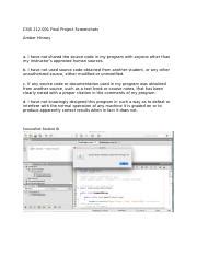 Finalproject Screenshot Docx Csis Final Project Screenshots