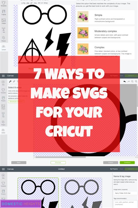 7 Ways To Make SVG Files For Cricut