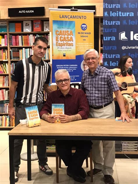 Lançamento do novo livro Causa e Casa Espíritas da Editora Allan