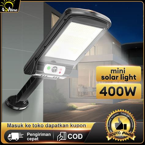 Jual Garansi 10 Tahun Lampu Tenaga Matahari Solar Sensor Street Cell