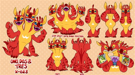 Commission Uno Dos Tres Ref Sheet By Angoraram On Deviantart