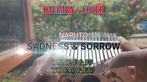 Naruto Sadness And Sorrow Kalimba Cover With Tabs Youtube