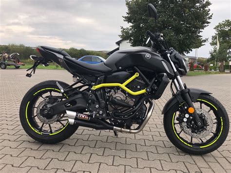 Umgebautes Motorrad Yamaha MT 07 Von Natuschke Lange 1000PS At