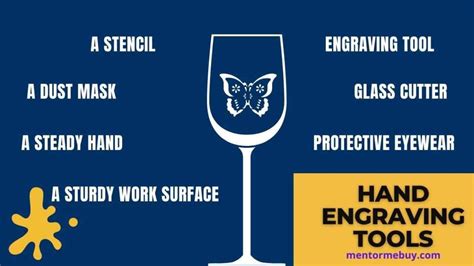 How To Engrave Glass By Hand 8 Step Beginner Guide