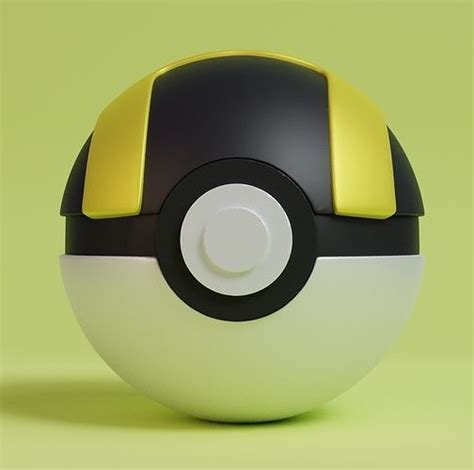 Pokemon Ultraball free 3D model 3D printable | CGTrader