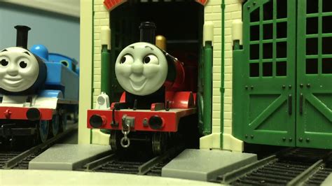 Tatmr Thomas And James Meet Diesel 10 Remake Bandai Youtube