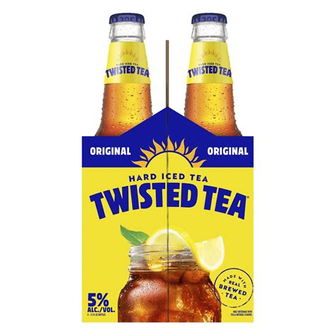 Twisted Tea Original Hard Iced Tea 12 Fl Oz Bottle 6pk 6 Ct Shipt