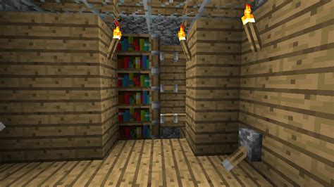 Minecraft: Hidden Bookcase by CaptainJyses on DeviantArt