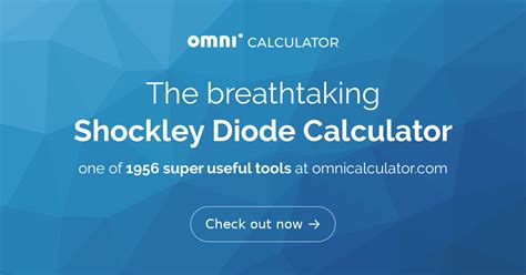 Shockley Diode Calculator