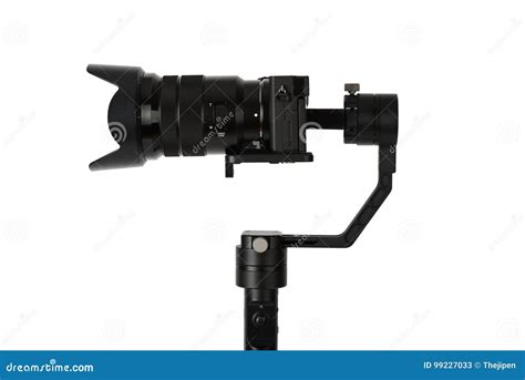 stabilization system   axis gimbals mirrorless camera stock