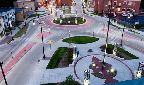 Racine 7th Street Streetscape Landscape Architecture Ayres Associates