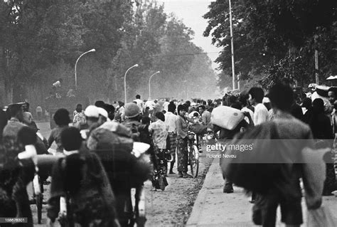 In The Final Hours Before The Fall Of Phnom Penh Heavy Fighting