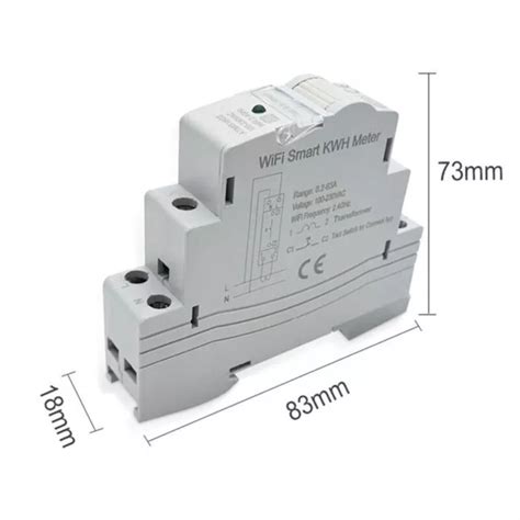 Compteur D Nergie Monophas Wifi Compteur Intelligent Pour La