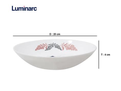 Jual Produk Luminarc Diwali Frost Pink Soup Plate 6 Pcs Termurah Dan