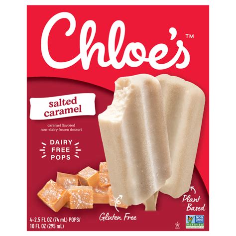 Save On Chloe S Oat Milk Pops Salted Caramel Ct Order Online