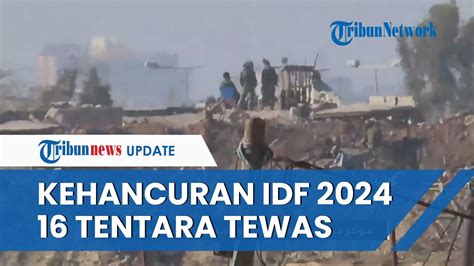 Kemenangan Hamas Di Awal 2024 Abu Obeida 71 Tank IDF Meledak Hancur