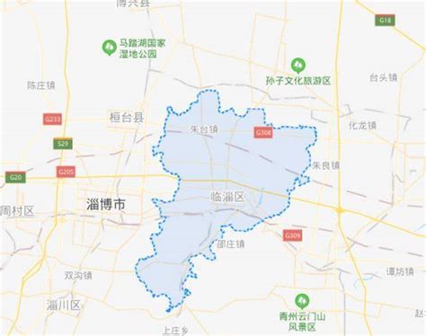 临淄区城区地图临淄区东部城区规划 伤感说说吧