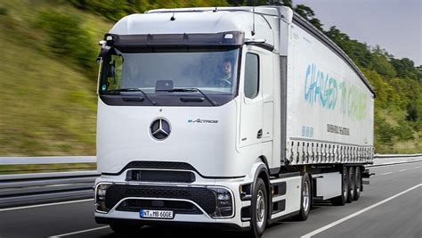 Mercedes Benz Tells Tesla To Bring It On Reveals EActros 600 EV Semi