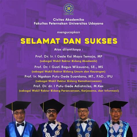 Udayana University Faculty Of Animal Husbandry Udayana University