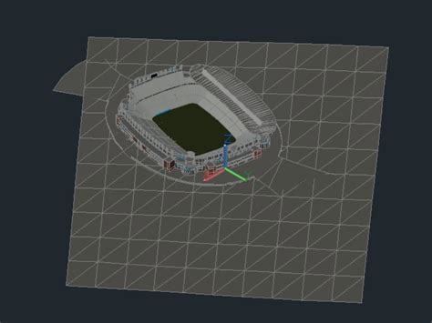 3d Stadion In Autocad Cad Download 1 88 Mb Bibliocad