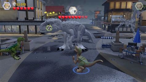 Main Street Showdown | Jurassic World - walkthrough - LEGO Jurassic ...