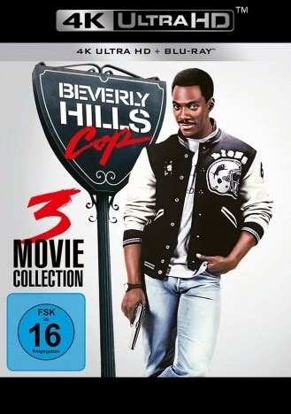 Beverly Hills Cop 4K Ultra HD Blu Ray Blu Ray 3 Movie Collection