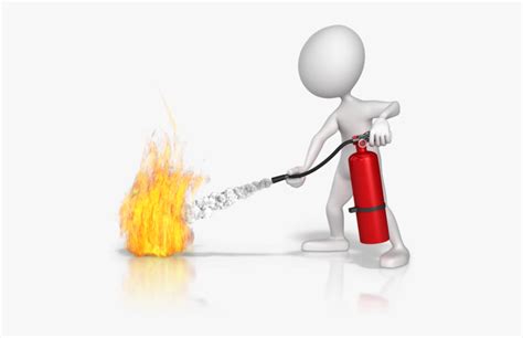 Fire Extinguisher Cartoon  Free Transparent Clipart Clipartkey