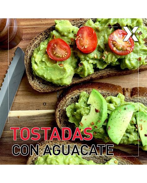 TOSTADAS CON AGUACATE