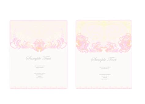 Set Of Floral Wedding Cards Element Anniversary Frame Vector Element