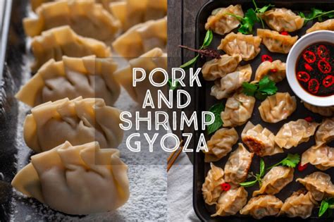 How To Make Pork And Shrimp Gyoza With Spicy Dipping Sauce