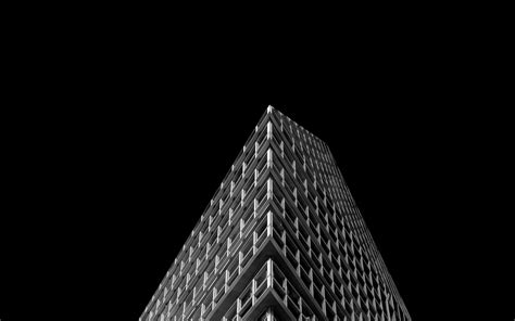 Download Wallpaper 3840x2400 Building Architecture Minimalism Black