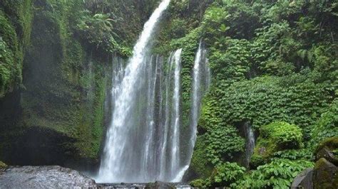 Air Terjun Populer Di Lombok Yang Wajib Dikunjungi Tribunlombok