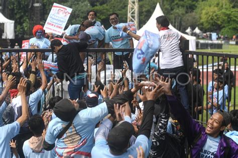 Pesta Rakyat Prabowo-Gibran di GBK | ANTARA Foto