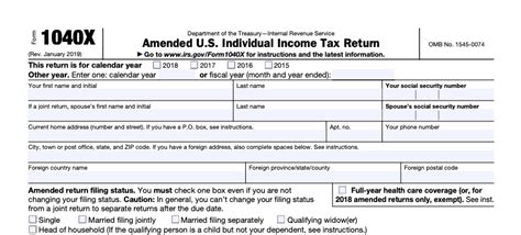 Form 1040X Instructions: How to File Form 1040X Amended Tax Return